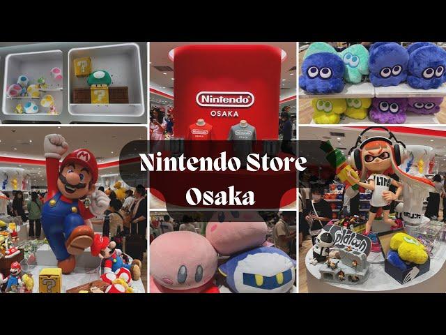 Tour of Nintendo Store in Japan || Osaka