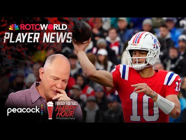 What Tank Dell, Drake Maye showed in Texans-Patriots | Fantasy Football Happy Hour | NFL on NBC