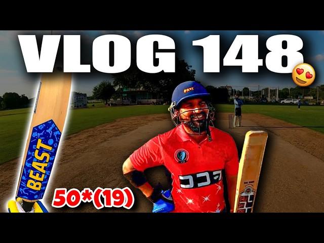 HALF CENTURY OFF 19 BALLS| Chinnaswamy Cricket Stadium| T20 Cricket Match Vlog