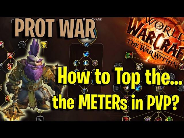 Mountain Thane Tops the METER! - WoW The War Within Prot Warrior PvP