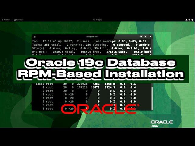 RPM-Based Oracle 19c Database Installation on Oracle Linux 9 - Complete Guide