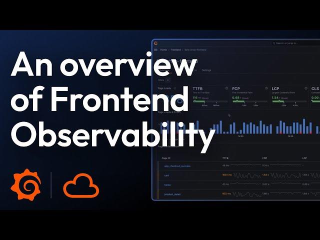 Introduction to Frontend Observability in Grafana Cloud (Demo) | Grafana