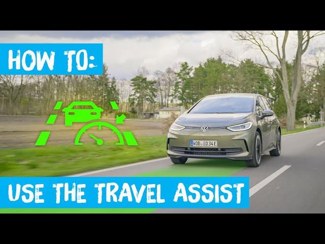 HOW TO: Use the travel assist in your new VW ID.3?