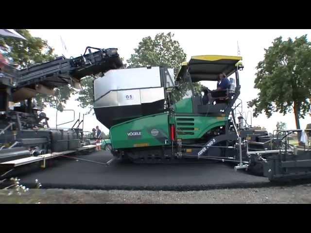 VÖGELE InLine Pave - Sanierung der B 70 Amtsvenn-Hündfelder Moor