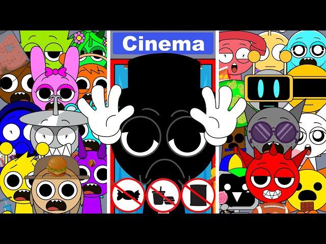 All the Ways to Sneak Snacks into the Cinema || Incredibox Sprunki Animation | Funny Moments