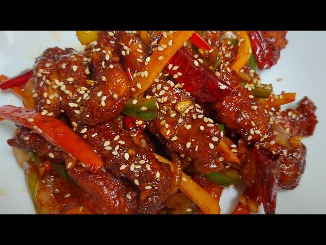 Restaurant Style  Chicken Dragon | Indo-Chinese Chicken Recipe | Starter Recipe | Riz Food Court