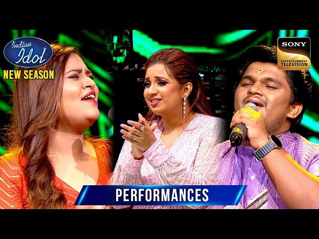 'Pardesi Pardesi' पर Chaitanya-Sneha की गायकी Judges को लगी कमाल | Indian Idol S15 | Performance