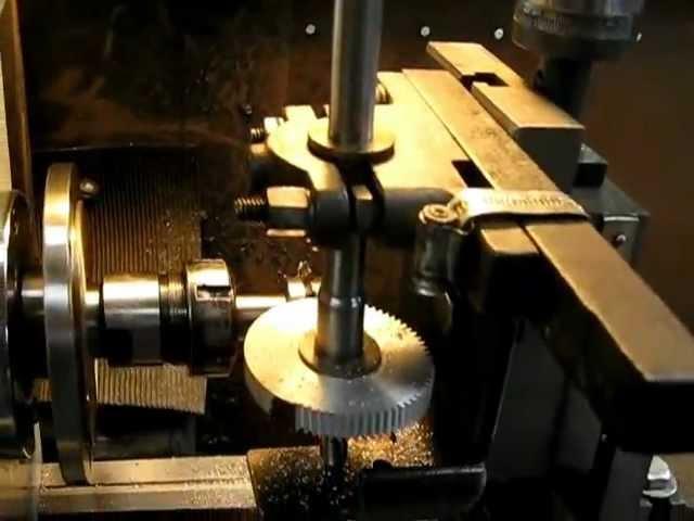 How to cut gears on a lathe