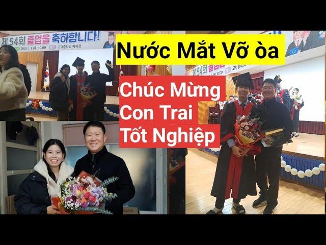 931# Nước Mắt Vỡ Òa Chúc Mừng Con Trai Tốt Nghiệp Cấp 2