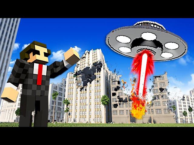 UFO DESTROYS CITY! (Teardown)