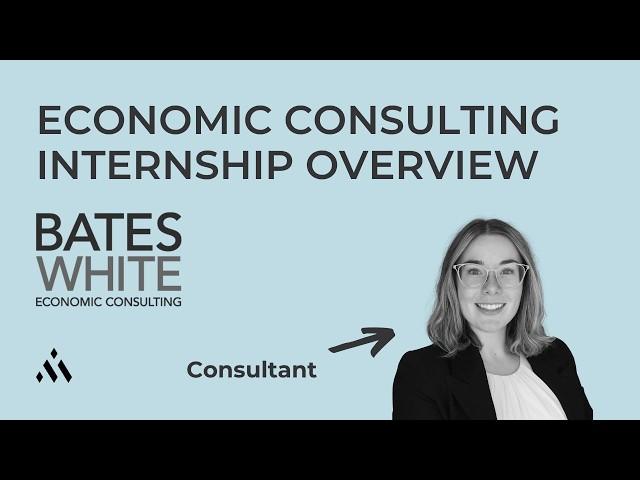 Bates White Economic Consulting Internship Overview