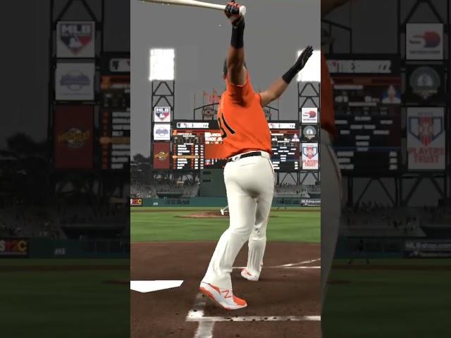 Lamonte Wade Jr's Solo Homer #mlbtheshow #fyp #ytshorts #giants