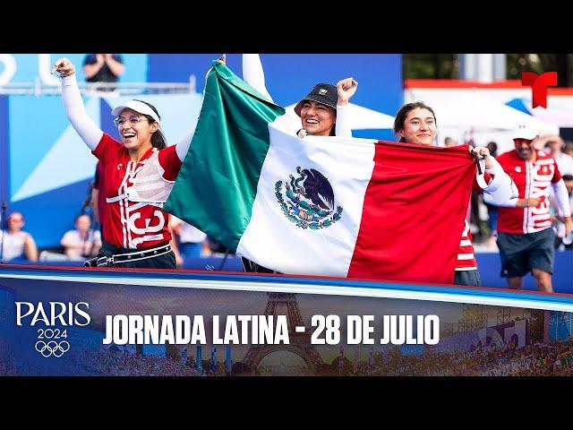 PARIS 2024 | LO MEJOR DE LA JORNADA LATINA 07/28/2024 | TELEMUNDO DEPORTES