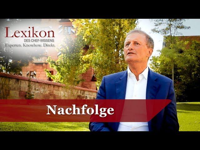 Lexikon des Chefwissens: Nachfolge