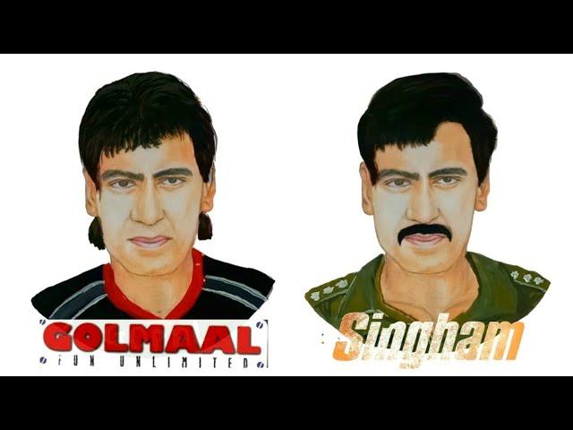 Ajay Devgn Bollywood Journey | 30+ Characters | Prashant Gupta Arts