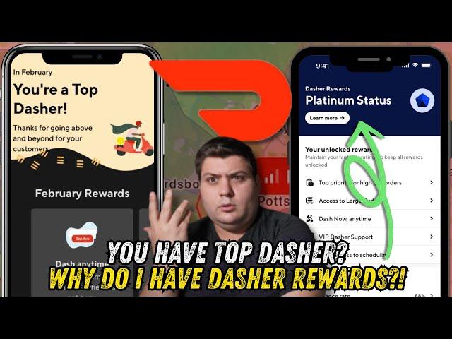 Differing Market Requirements on Doordash - Top Dasher vs Dasher Rewards