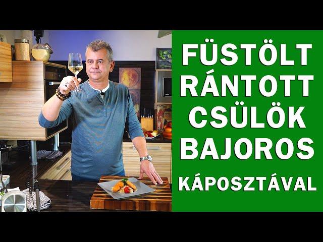 Füstölt rántott csülök bajor káposztával