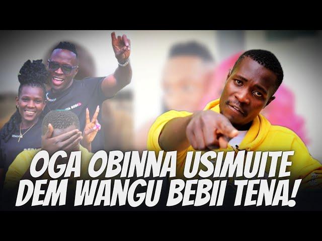 Usimshike Na Usimuite Bebi!! Dem Wa Facebook Alleged Boyfriend Sends Warning To Oga Obinna!