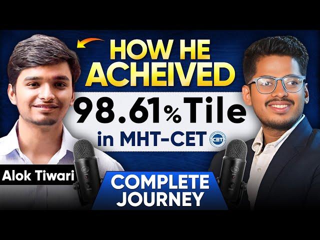 Alok Tiwari JEE Vs MHT-CET Which One is Best By:- Abhishek Sir Chemistry ASC