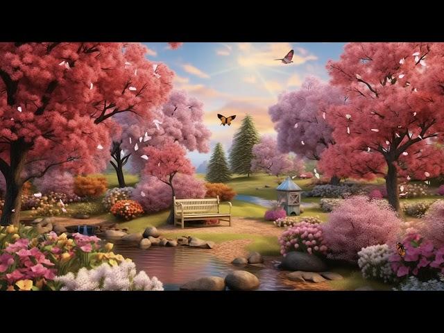 Relaxing Guitar Music | Spring in Bloom | The Healing Strings