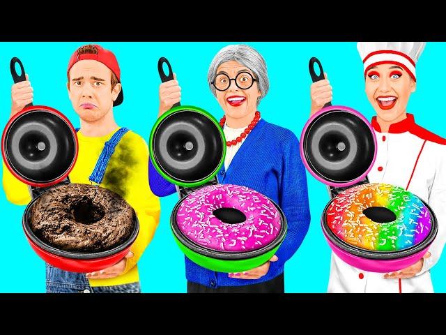 Me vs Grandma Cooking Challenge | Kitchen Gadgets and Parenting Hacks by TeenTeam Challenge