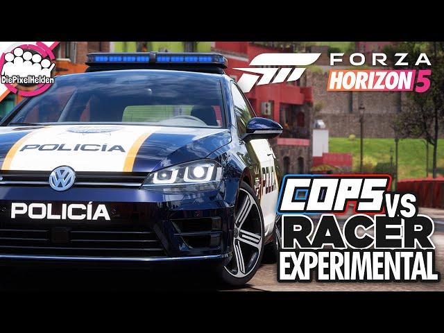 Die bösen GOLFs kommen!  - COPS vs RACER Experimental - FORZA HORIZON 5 MULTIPLAYER