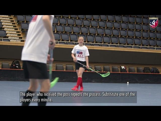 Floorball Drills - Norwegian Square