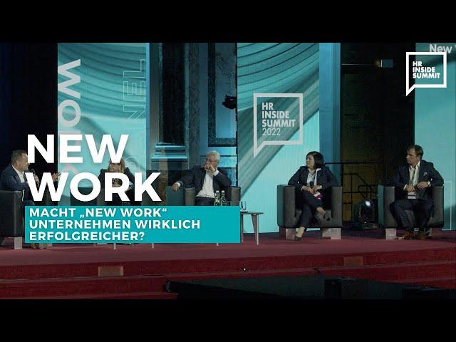 Macht „New Work“ Unternehmen erfolgreicher? | HR INSIDE SUMMIT 