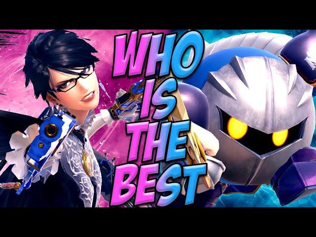 Sm4sh Bayonetta vs Brawl Meta Knight