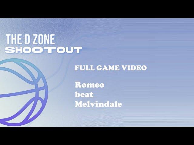 The D Zone Basketball Shootout: Romeo beat Melvindale