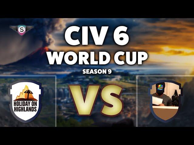 Civ6 LB FINALS | CWC Season 9 | Holiday on Highlands vs Team 2.50 | PlayOffs - Game 2