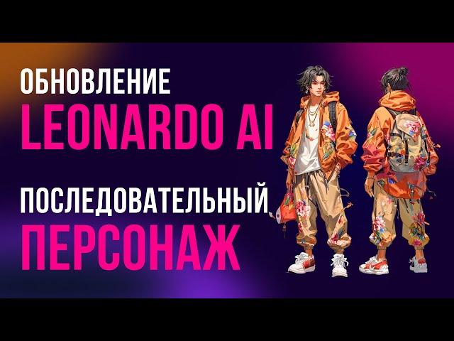 ОБНОВЛЕНИЕ LEONARDO AI. НОВАЯ ФУНКЦИЯ!  Создание последовательного персонажа.