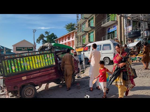 [4K]  Murree, Pakistan: Shops, Cafes, and Stunning Views Walking Tour