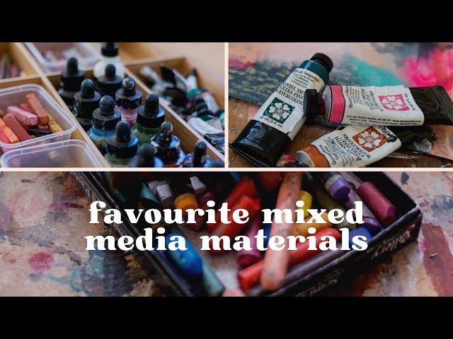 My Favourite Art Supplies  Comprehensive guide to my mixed-media must haves!