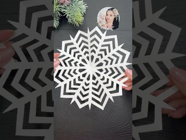 WoW! ️ Easy Paper Christmas Decorations 2024 Snowflake