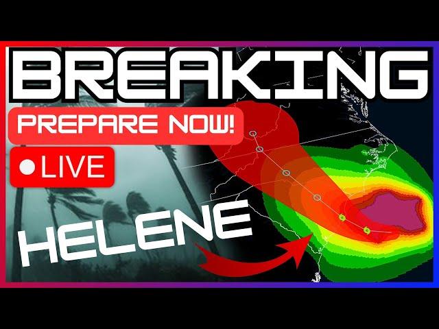 HERE WE GO! Tropical Storm Helene To SLAM The Carolinas TOMORROW!