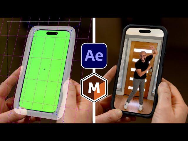 How To Easily Replace Screens In After Effects Using Mocha!