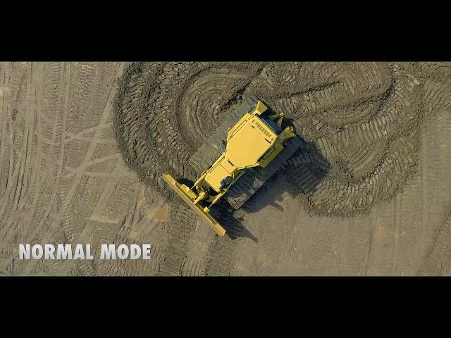 Komatsu HST dozers cab controls