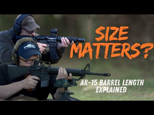 What is the ideal AR-15 barrel length?