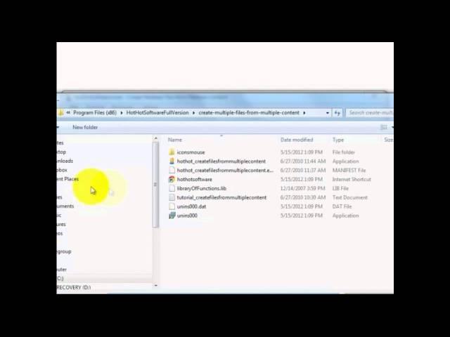 How to Create Multiple Files from Multiple Content