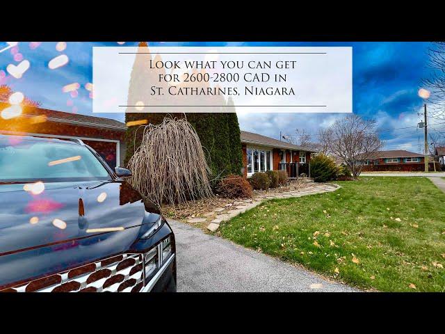 My house tour. What you can get when renting a house in St. Catharines? Niagara