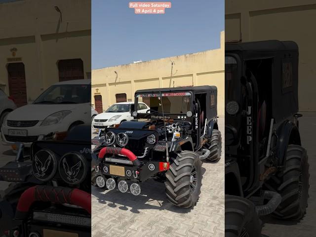 Jeep modified by Rajesh Jain motor 9035785000