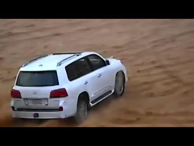 Lexus LX 570 Desert Accident fatal accident dubai desert