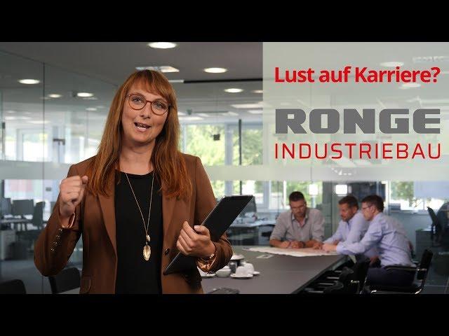 Ronge Industriebau – Recruiting