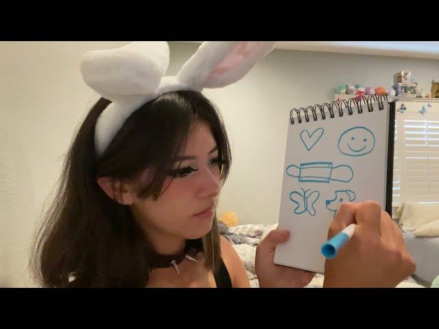 bunny girl gives you a tattoo (asmr)