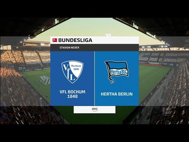 FIFA 23 | VFL Bochum vs Hertha Berlin - Bundesliga | Gameplay