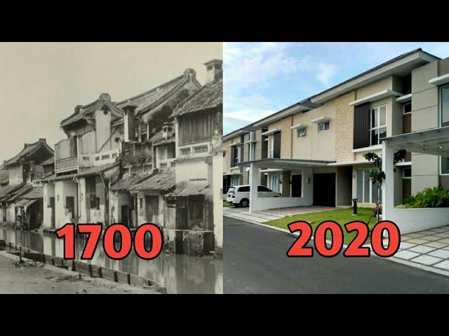 Evolution of Jakarta 1700 - 2020