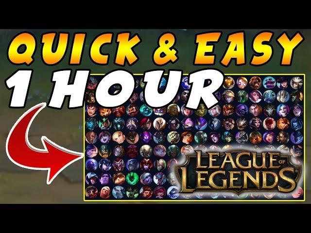 [FAST & EASY] Learn ANY League of Legends Champion Done QUICK Guide