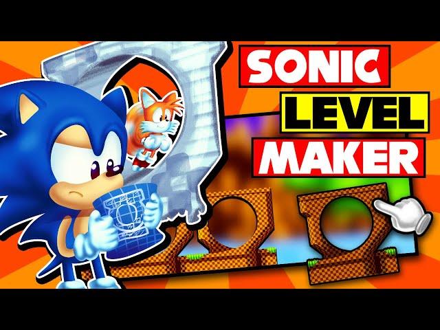 Sonic Level Maker?! - Make and Play Sonic the Hedgehog Levels!