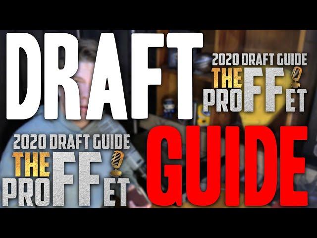 FANTASY FOOTBALL DRAFT GUIDE: 2020